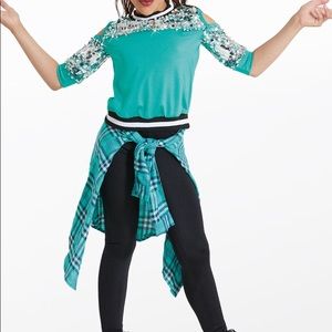 Weissman Hip Hop Dance Costume 12058 MC NWT